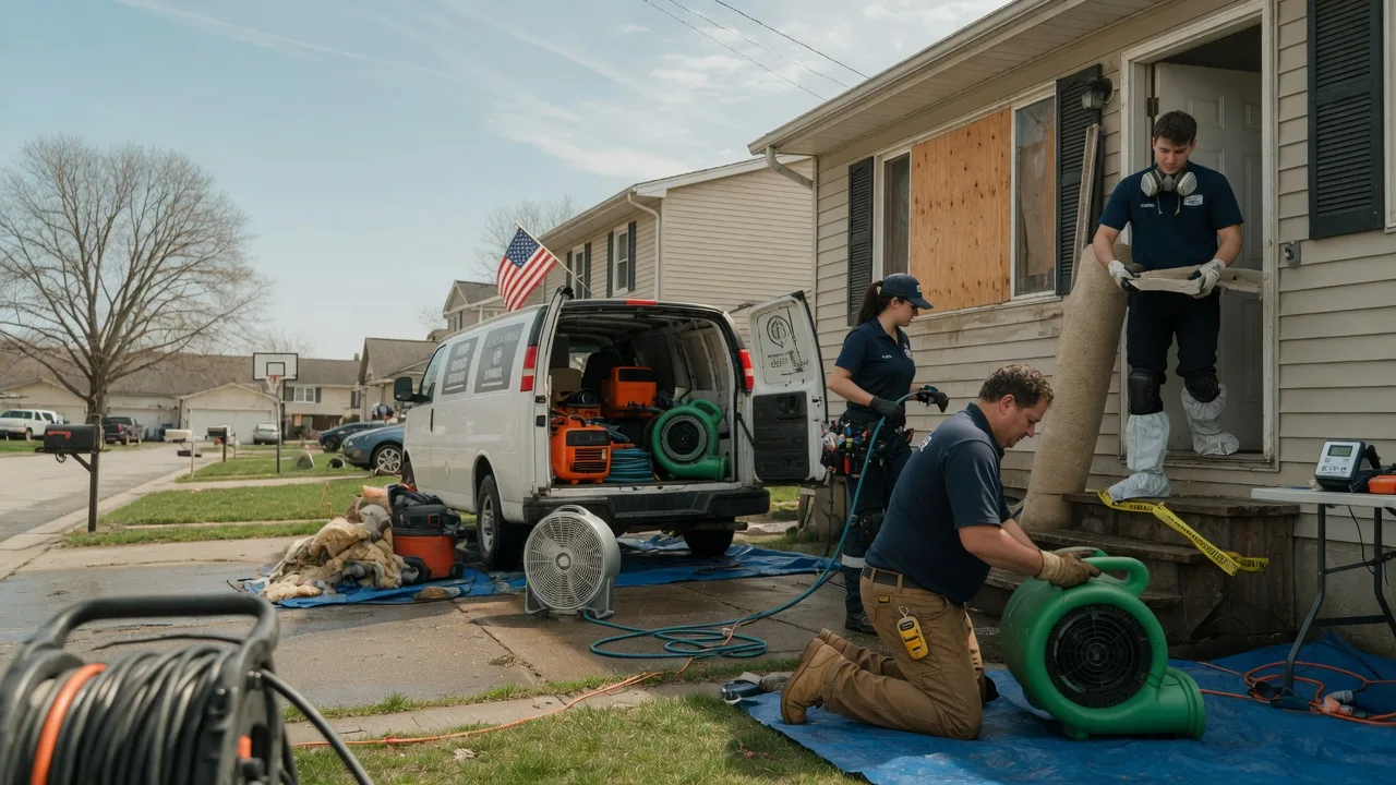 Water Damage Restoration in Forestville, MI near me